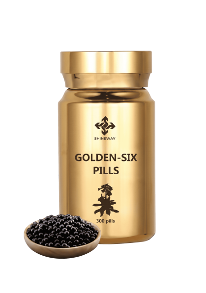 Flacons Golden-Six Pills